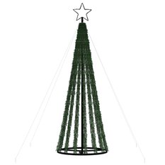 Stożkowa choinka z lampek, 275 zimnych białych LED, 180 cm - Miniaturka zdjęcia nr 5