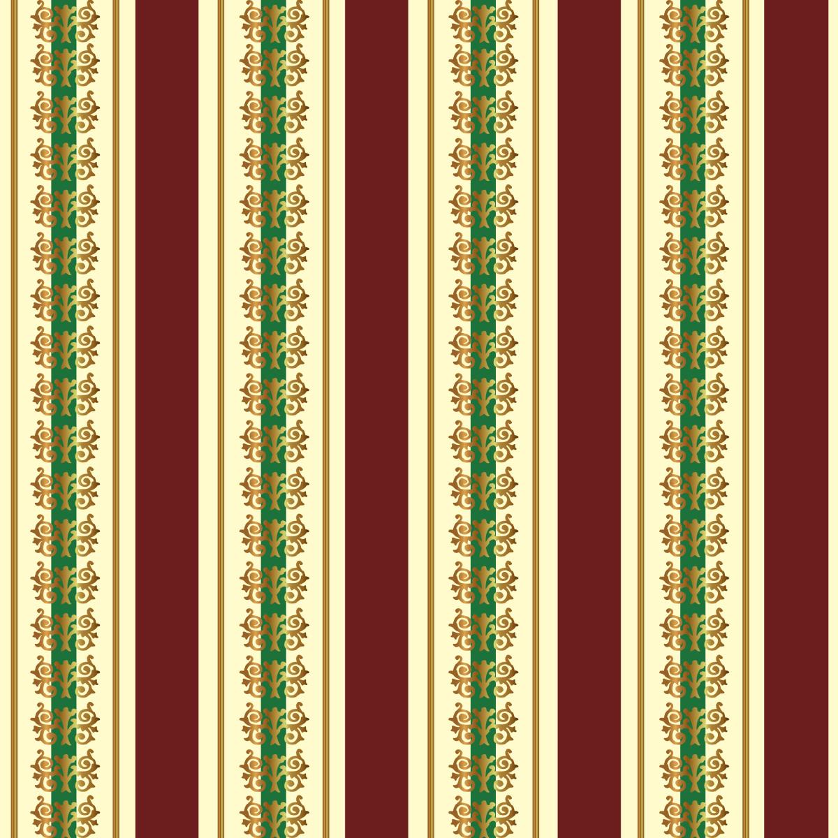 Tapeta Do Biura Kolorowe PASY Eleganckie Ornamenty  nr. 7