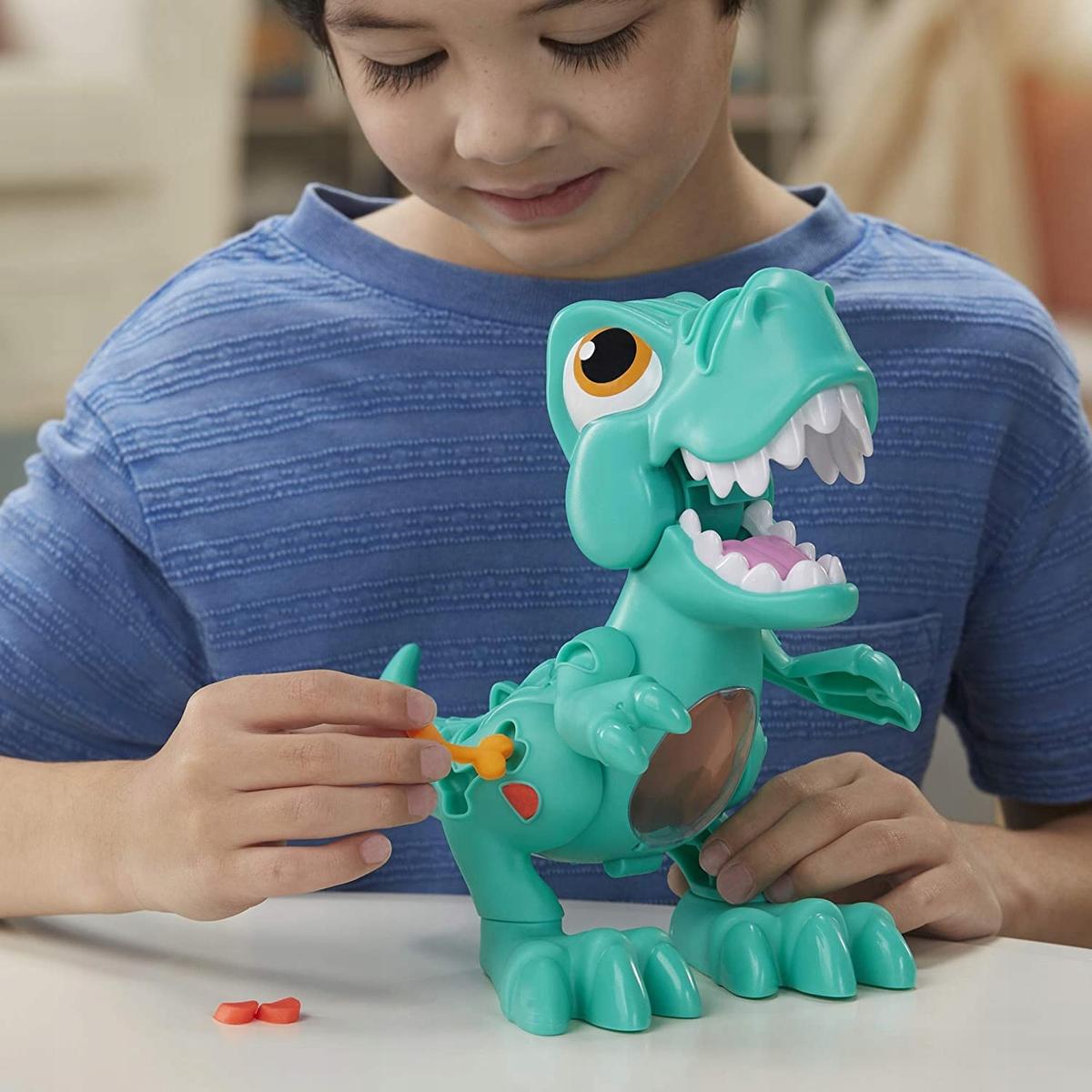 PLAY-DOH DINO CREW CIASTOLINA ZESTAW PRZEŻUWAJĄCY DINOZAUR CRUNCHIN T-REX nr. 8