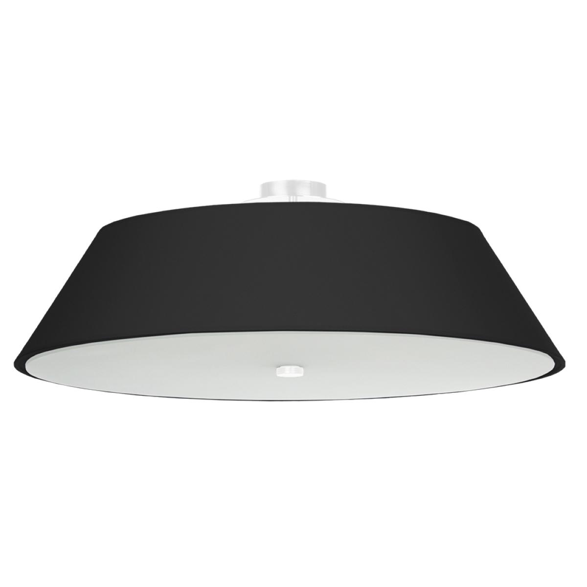 Plafon VEGA 70 czarny 25x70x70cm E27 nowoczesna lampa do salonu nr. 1