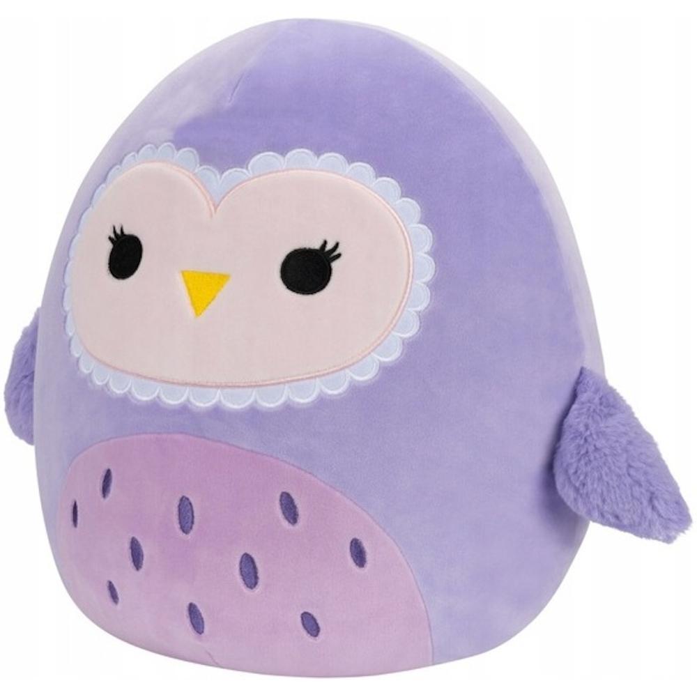 MIĘKKA MASKOTKA PLUSZOWA PLUSZAK FIOLETOWA SOWA SCARLITO 20cm dla dziecka SQUISHMALLOWS  nr. 2