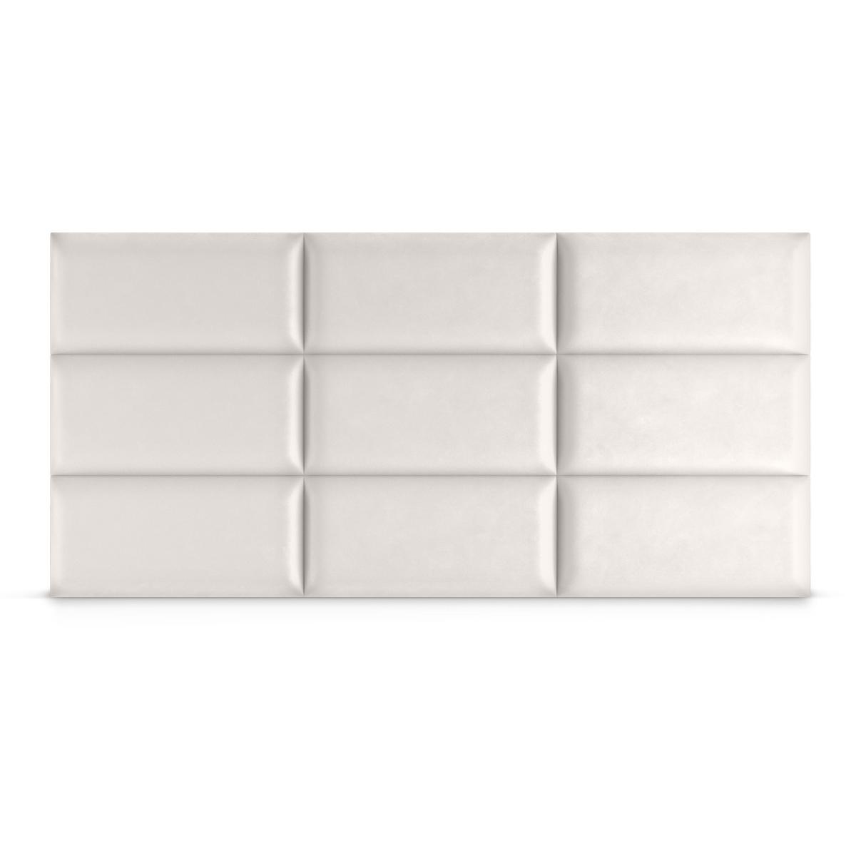 Panele tapicerowane 50x30 na ścianę wezgłowie kremowy nr. 4