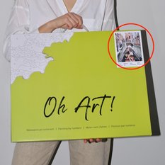 MALOWANIE PO NUMERACH Kot 40x50 cm Obrazy Do Malowania po numerach Z RAMĄ 40x50 cm Oh Art! - Miniaturka zdjęcia nr 6