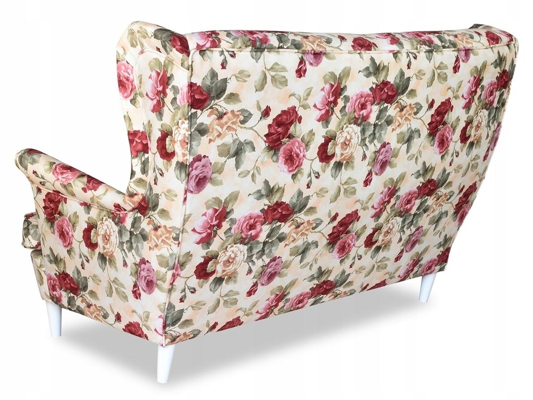 Zestaw wypoczynkowy mebli Ari Print 149x104x92 cm uszak sofa fotele skandynawskie ROSE  nr. 4