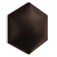 Panel tapicerowane 35x40 cm na ścianę hexagon brązowy - Miniaturka zdjęcia nr 1
