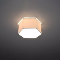 Plafon SUNDE 15 biały 15.5x26.5x30.5cm nowoczesna lampa E27 do salonu - Miniaturka zdjęcia nr 3