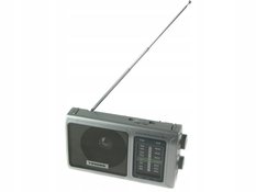 Radio przenośne   23 x 13 x 6,1 cm FM AM szare   - Miniaturka zdjęcia nr 3