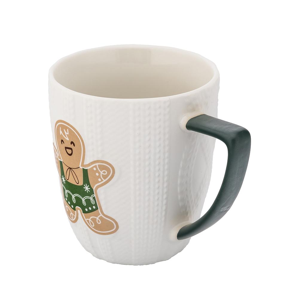 Kubek 440 ml porcelanowy w sweterku do kuchni nr. 2