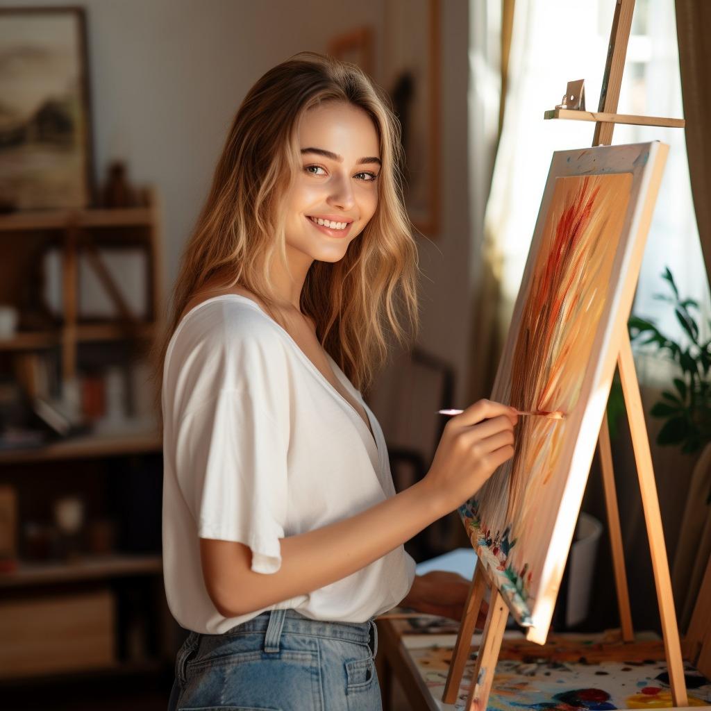 MALOWANIE PO NUMERACH Kot 40x50 cm Obrazy Do Malowania po numerach Z RAMĄ 40x50 cm Oh Art! nr. 8