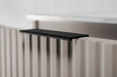 Szafka łazienkowa FLOW 80 cm z umywalką z nogami metalowymi kaszmir - Miniaturka zdjęcia nr 6