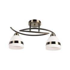 Lampa sufitowa K-JSL-6572/2 AB COLAR 45x25x18 cm do salonu lub jadalni patyna - Miniaturka zdjęcia nr 1