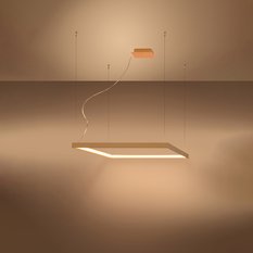 Żyrandol NELYA M 150x80x80 cm LED 3000K lampa loft wisząca do salony złoty - Miniaturka zdjęcia nr 3