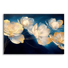 Obraz Na Płótnie Kwiaty Ekskluzywne Natura 90x60 Do Sypialni - Miniaturka zdjęcia nr 2