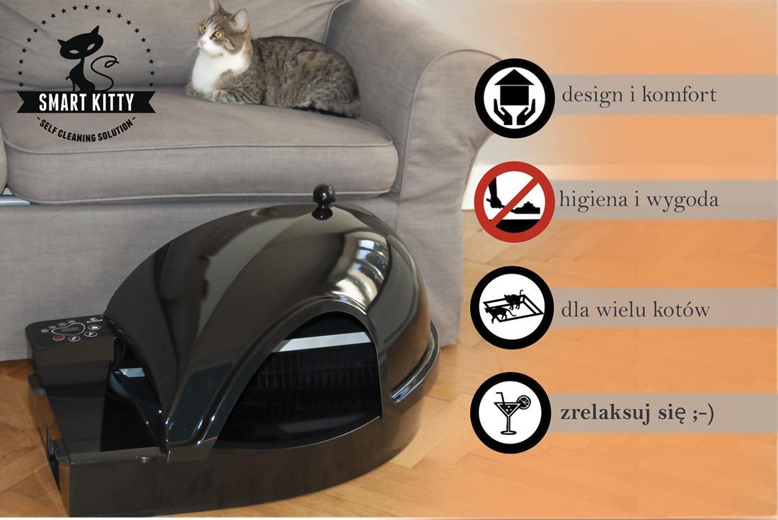 Automatyczna Kuweta dla kota Smart Kitty otwarta nr. 4