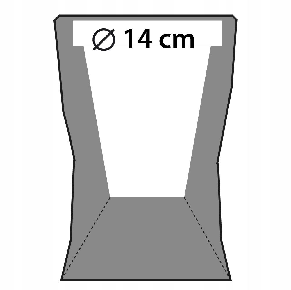 Doniczka betonowa Apollo 14 cm | Stal nr. 4