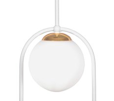 Lampa wisząca K-5301 ARLENA 18.5x100x14 cm do salonu lub pokoju biały/złoty - Miniaturka zdjęcia nr 7