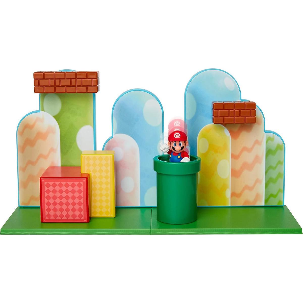 ZESTAW ACORN PLAINS PLAYSET + FIGURKA MARIO SUPER MARIO JAKKS PACIFIC  nr. 4