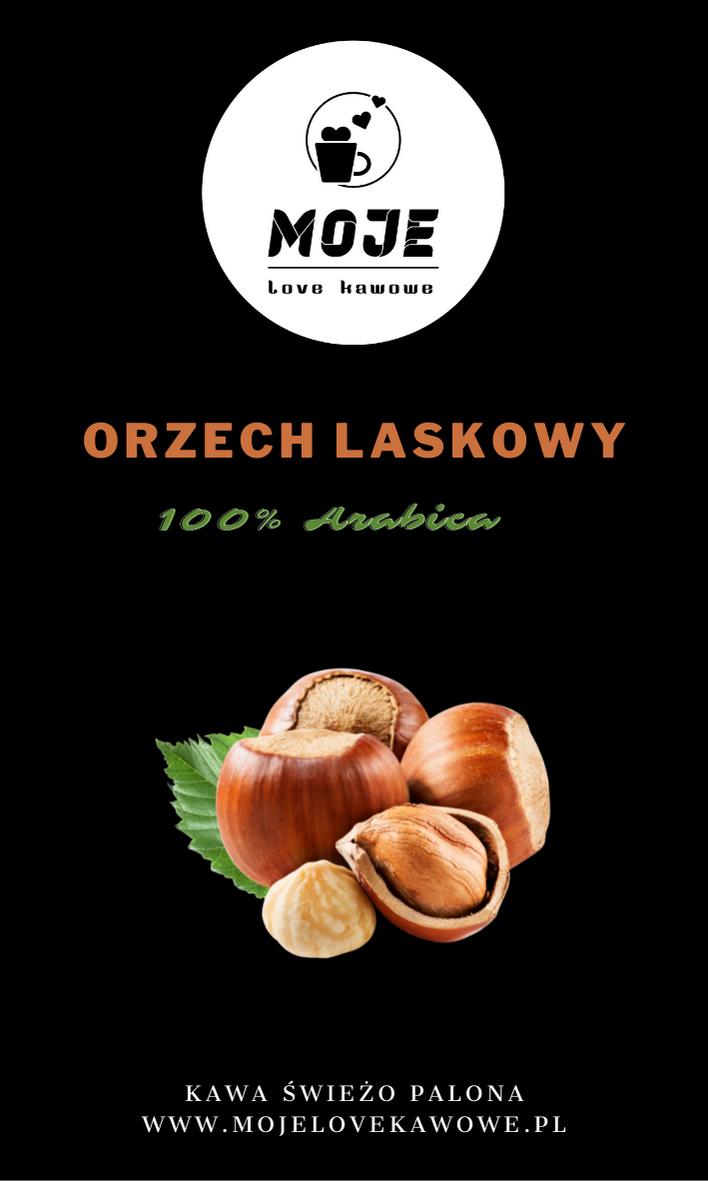 Kawa smakowa Orzech Laskowy 250g ziarnista