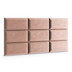 Panele tapicerowane 70x30 na ścianę magic velvet różowy - Miniaturka zdjęcia nr 3