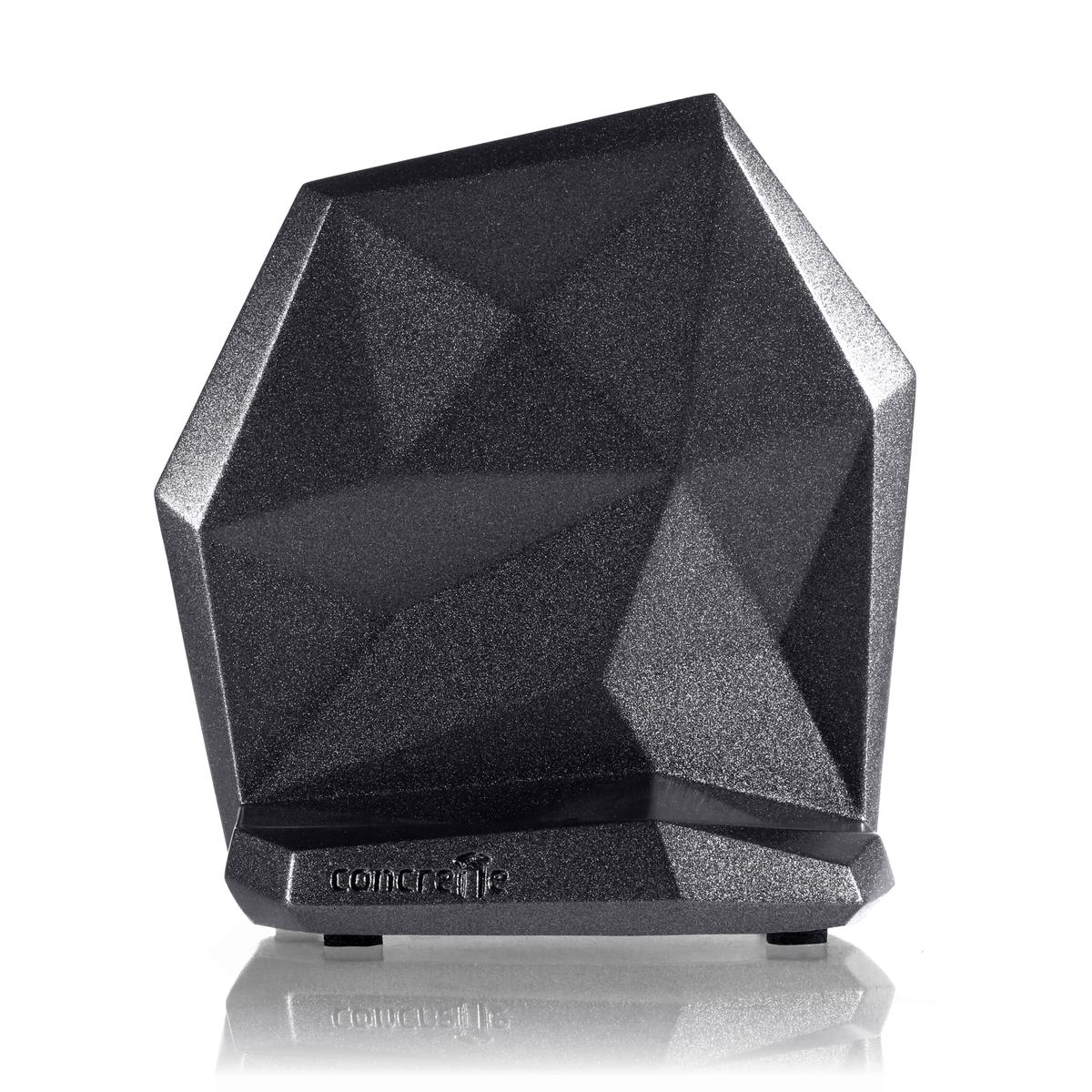 Podpórka do książek Low-Poly Black Metallic Poli