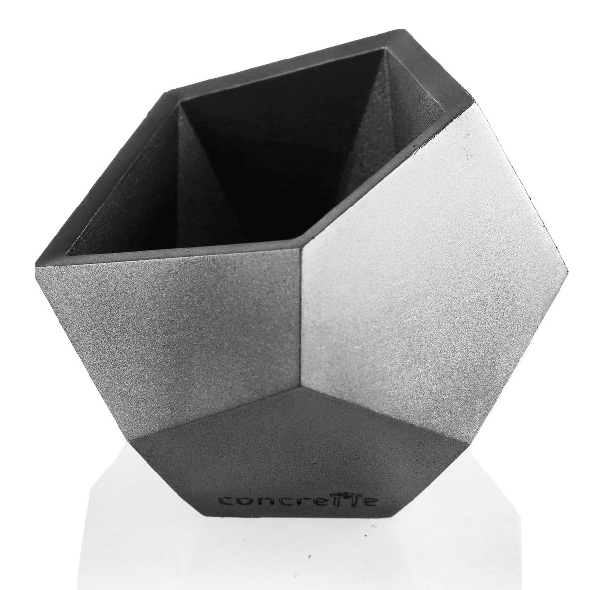 Donica Square Geometric Steel Poli 12 cm nr. 2