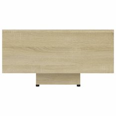 Stolik kawowy 85x55x31 cm dąb sonoma elegancki do salonu - Miniaturka zdjęcia nr 2