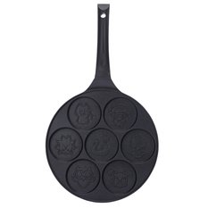 Patelnia Altom Design 26 cm do naleśników i placków pancakes zwierzaki czarna - Miniaturka zdjęcia nr 4