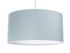 Lampa wisząca 40cm niebieska pikowana JASMIN BEBE do salonu sypialni pokoju dziecka - Miniaturka zdjęcia nr 2