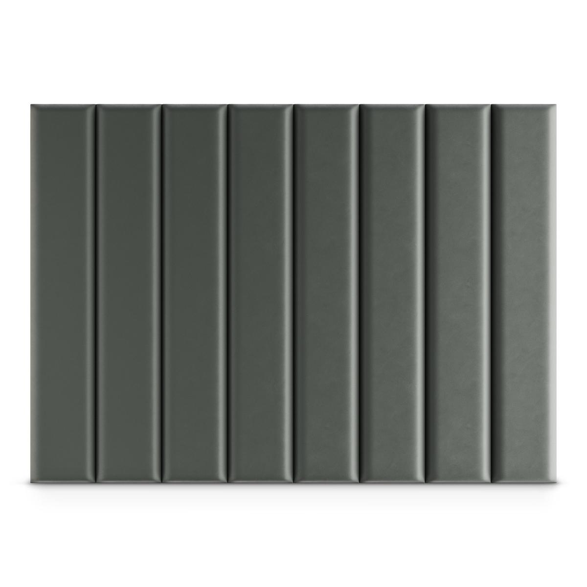  Panele tapicerowane 100x20 cm na ścianę magic velvet szary nr. 2