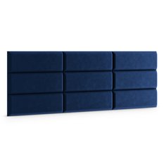 Panele tapicerowane 60x20 na ścianę magic velvet granatowy - Miniaturka zdjęcia nr 3