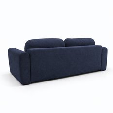 Kanapa z funkcją spania ITALY 250x100x82 cm trzyosobowa sofa rozkładana tkanina FLOW ciemnoniebieska - Miniaturka zdjęcia nr 5