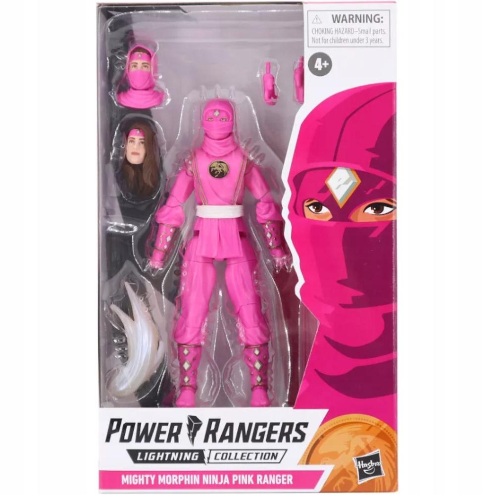 Figurka POWER RANGERS różowy ranger mighty morphin ninja dla dziecka  nr. 2