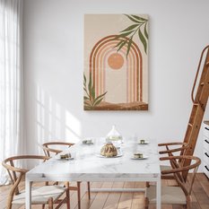 Obraz Na Płótnie Zachód Słońca Styl Boho Minimalizm Natura 80x120cm - Miniaturka zdjęcia nr 4