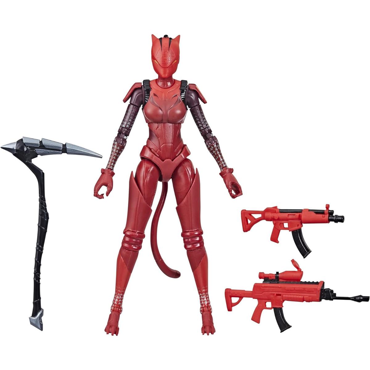 FORTNITE VICTORY ROYALE SERIES ORYGINALNA RUCHOMA FIGURKA HASBRO LYNX (RED) nr. 3