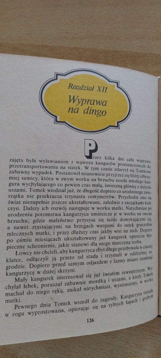 Książka   Tomek w krainie kangurów. -Alfred Szklarski. nr. 6