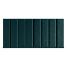  Panele tapicerowane 60x15 cm na ścianę prostokąt turkusowy - Miniaturka zdjęcia nr 4