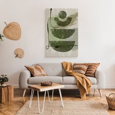 Obraz Do Sypialni Abstrakcja Figury Geometryczny Styl Boho 80x120cm - Miniaturka zdjęcia nr 3