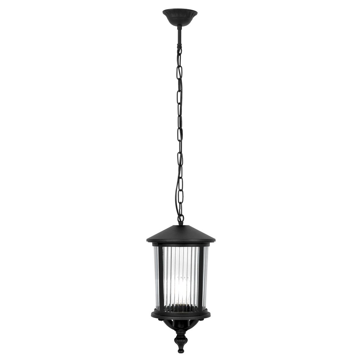 Lampa ogrodowa wisząca K-8221 MIAMI 18x90x18 cm do ogrodu czarny nr. 1