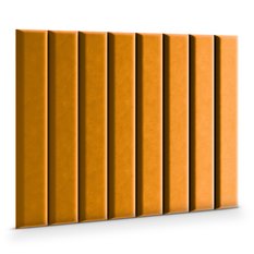  Panele tapicerowane 100x20 cm na ścianę magic velvet miodowy - Miniaturka zdjęcia nr 3