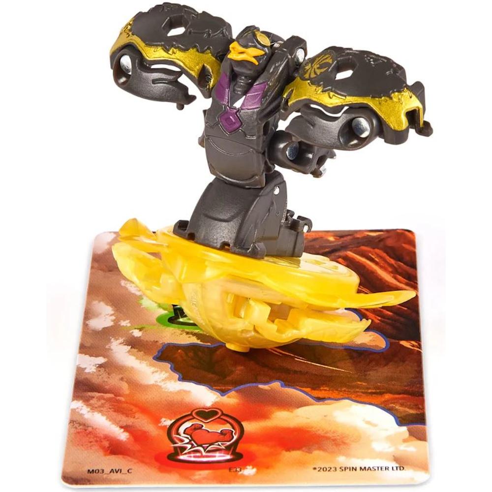 Figurka black czarny avian flame bakugan 3.0 special attack spin master dla dziecka nr. 3