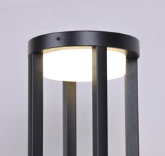 Lampa ogrodowa stojąca K-8139 UBBE 11x80x80 cm do ogrodu czarny - Miniaturka zdjęcia nr 3