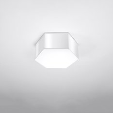 Plafon SUNDE 13 biały 13.5x26.5x30.5cm nowoczesna lampa E27 do salonu - Miniaturka zdjęcia nr 2