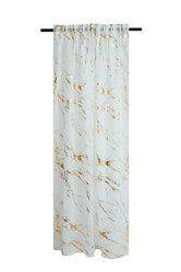Firana ENDLESS CHIC GOLD LIGHT 140x270 cm biało złota na taśmie  - Miniaturka zdjęcia nr 4