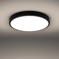 Plafon ONYX 60 czarny LED 3000K 6x60x60cm nowoczesna lampa do salonu - Miniaturka zdjęcia nr 3