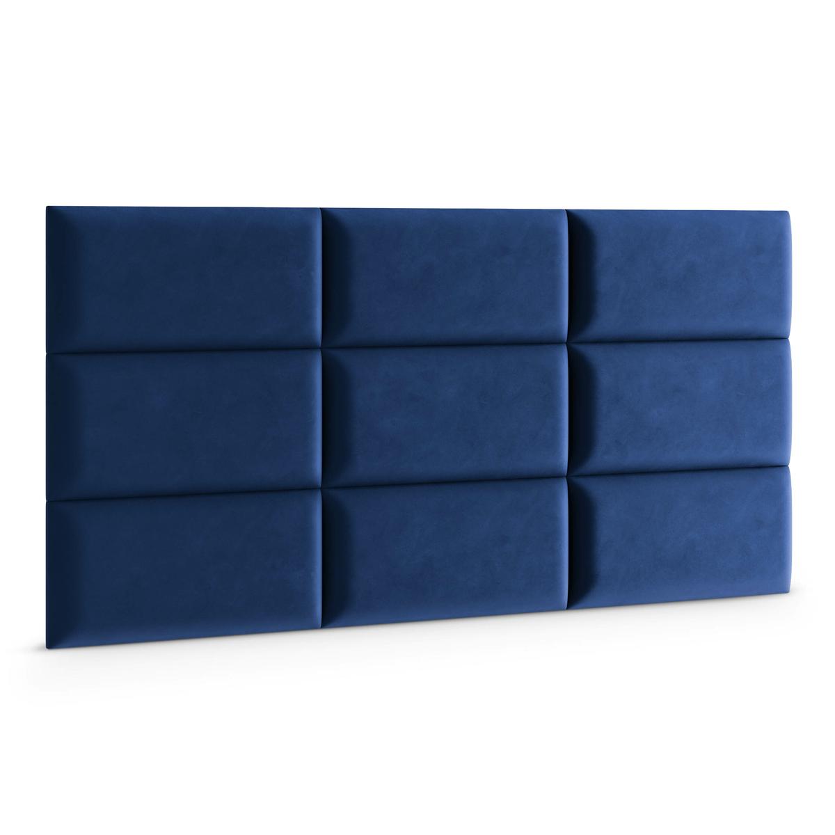 Panele tapicerowane 60x30 na ścianę magic velvet granatowy nr. 3