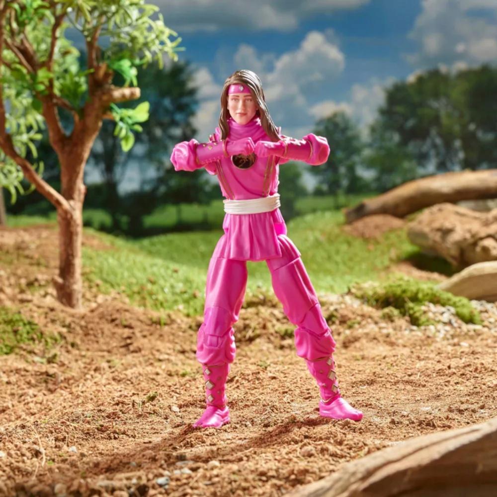 Figurka POWER RANGERS różowy ranger mighty morphin ninja dla dziecka  nr. 8