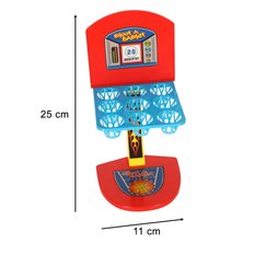 Zabawka gra zręcznościowa mini koszykówka 2 graczy dla dziecka - Miniaturka zdjęcia nr 3