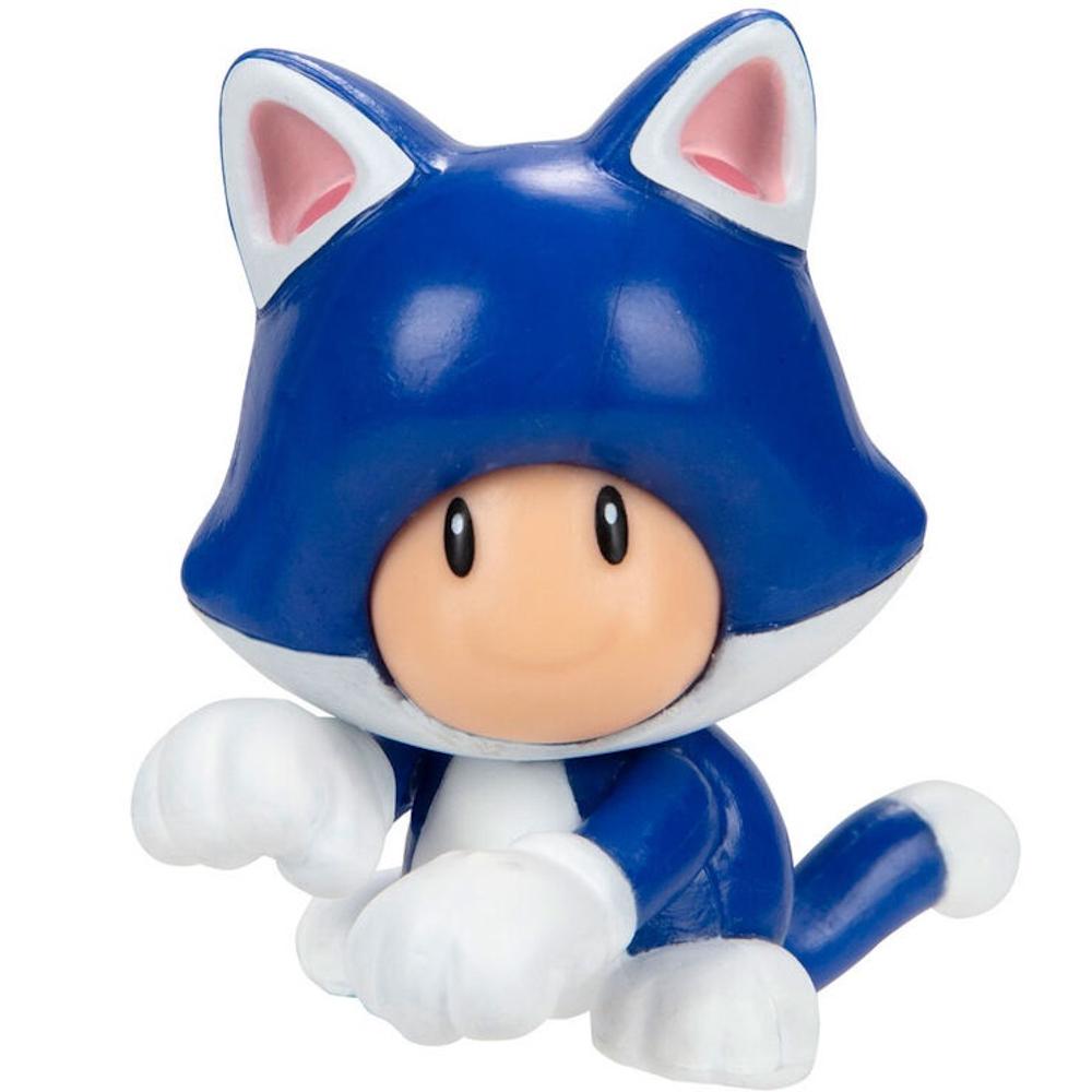 FIGURKA KOT ROPUCH CAT TOAD 6cm SUPER MARIO JAKKS ORYGINALNA RUCHOMA  nr. 2