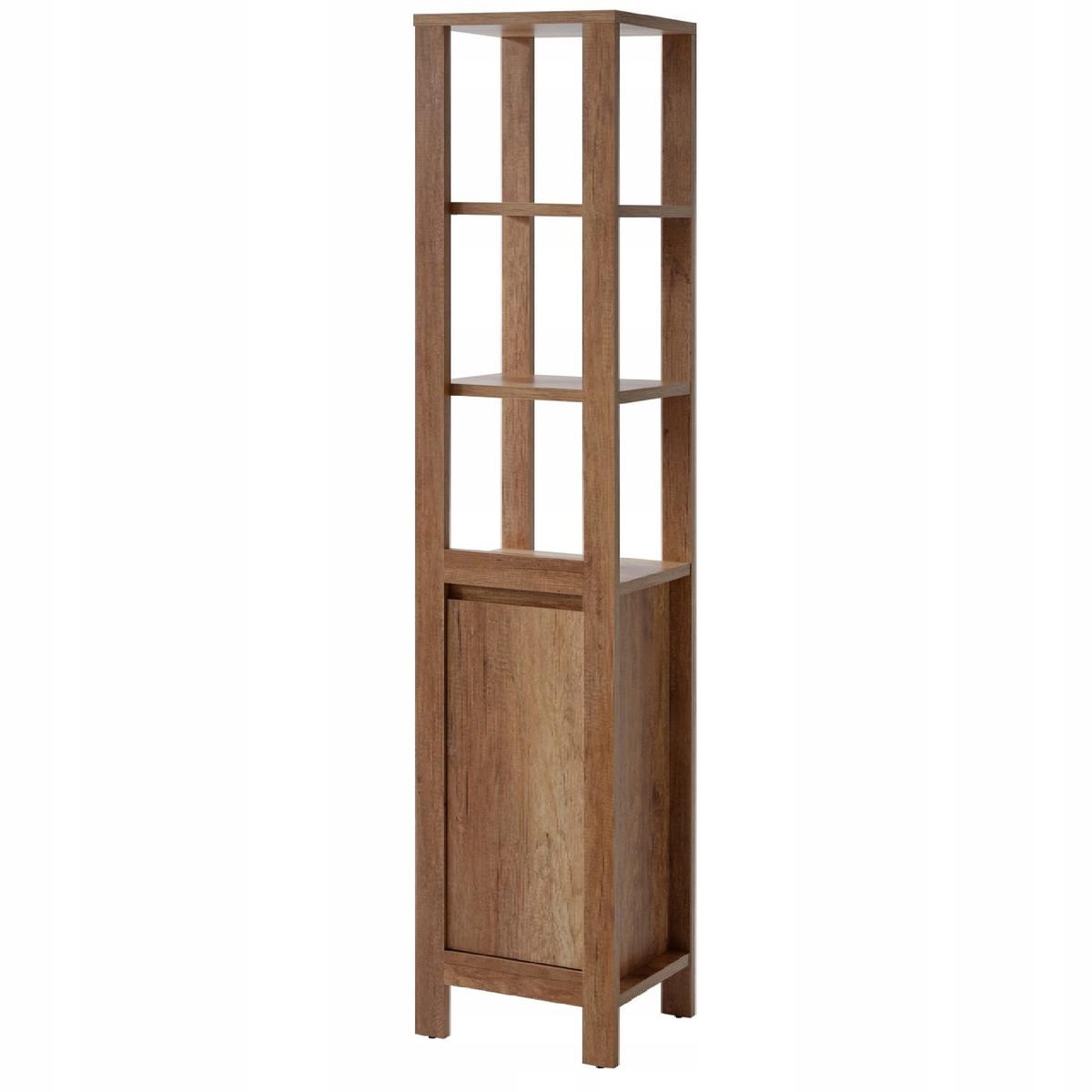 Szafka łazienkowa CLASSIC OAK 40x35x186 cm stojąca dąb country 