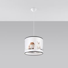 Lampa wisząca KITTY 30 95x30x30cm nowoczesna E27 do salonu - Miniaturka zdjęcia nr 2